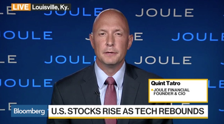 Bloomberg TV: Joule Financial’s Quint Tatro: “Further Market Declines Could Be Ahead”