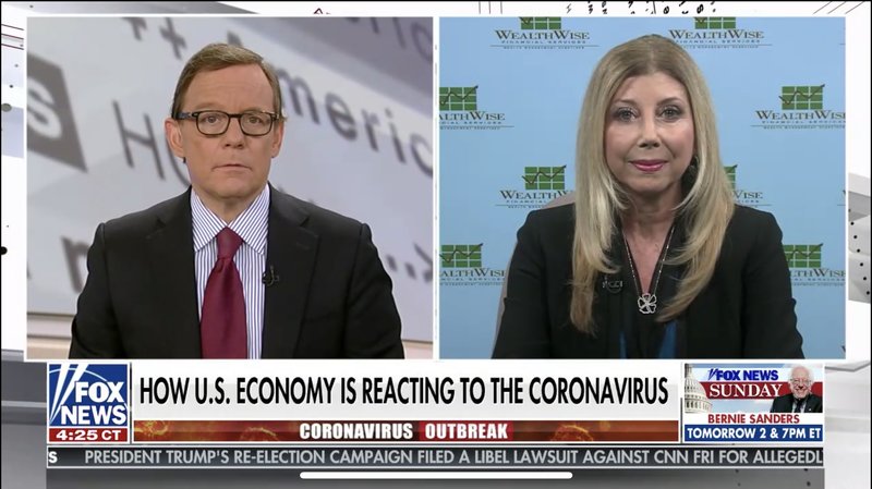 Fox News: WealthWise’s Gilbert Calms Nervous Investors As Coronavirus Fears Take Hold (3/7/20)