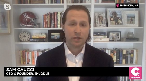 Cheddar TV: 1Huddle’s Sam Caucci Explains How the Training App Is Adjusting During COVID-19 (4/22/20)